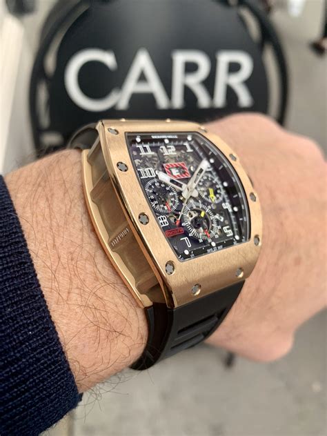 richard mille 11 rose gold|Richard Mille price list.